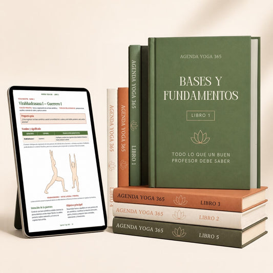 Agenda Yoga 365 · Tu Biblioteca para Enseñar Yoga Todo el Año